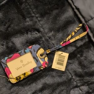 Vera Bradley Multicolor Floral Luggage Tag